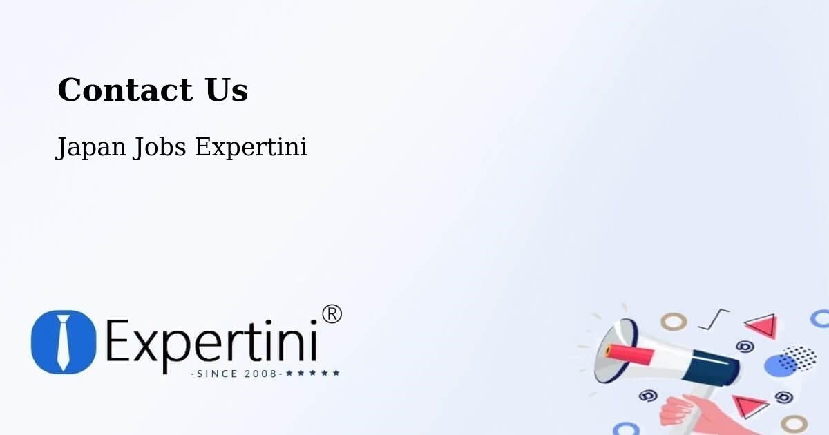 Contact Expertini – Itami - Japan Jobs Expertini