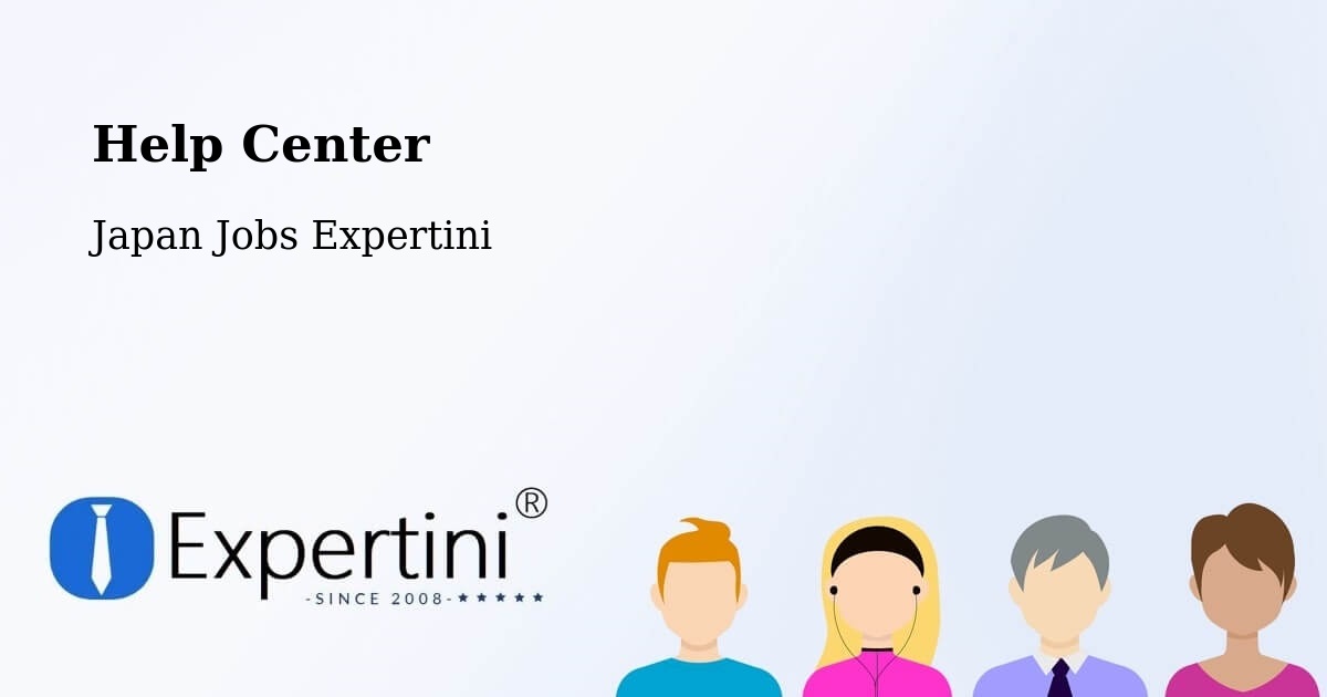 Help Center – Itami - Japan Jobs Expertini
